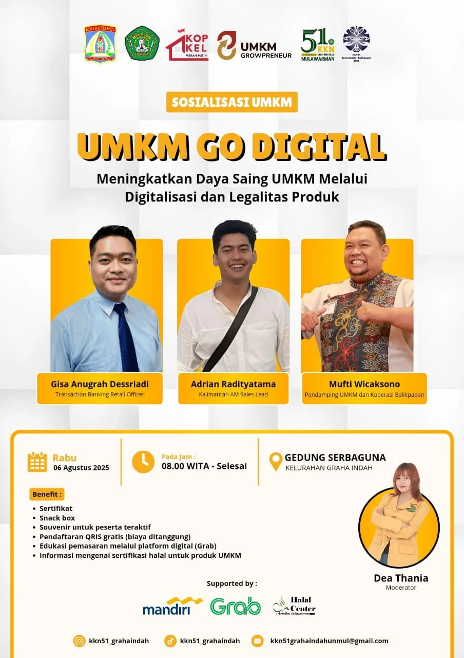SOSIALISASI UMKM GO DIGITAL SOSIALISASI UMKM GO DIGITAL
