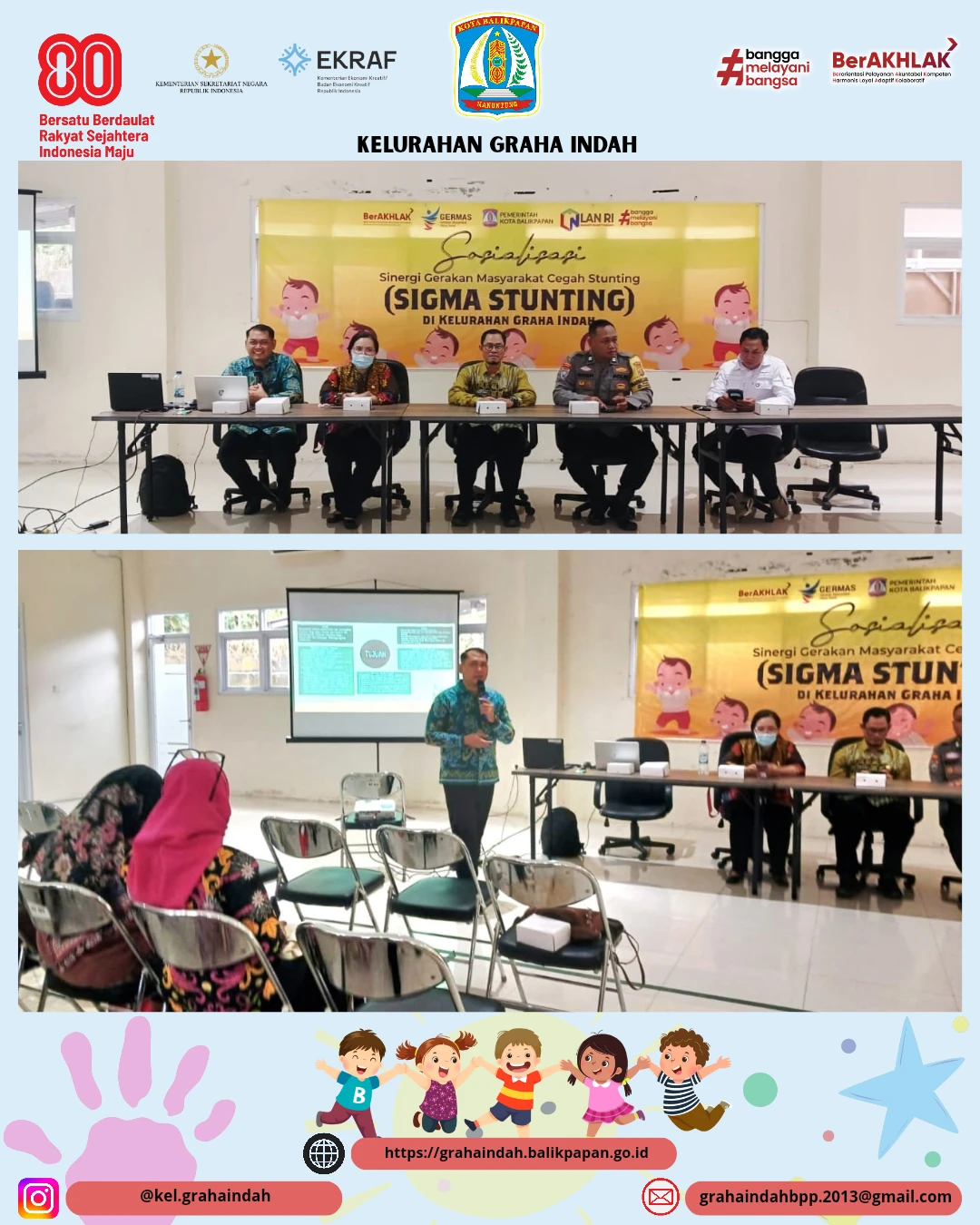 SIGMA STUNTING DI KELURAHAN GRAHA INDAH SIGMA STUNTING DI KELURAHAN GRAHA INDAH